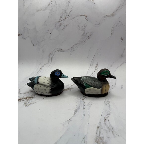 Vintage Jasco Duck Lint Brushes 5.5" Length Set of 2 Hand‎ Painted Multicolor - Picture 9 of 16